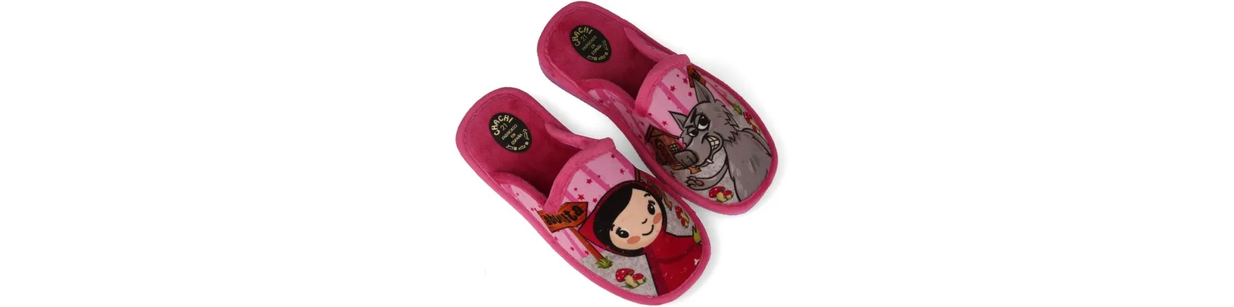 ZAPATILLAS DE CASA NIÑA MOD. CAPERUCITA