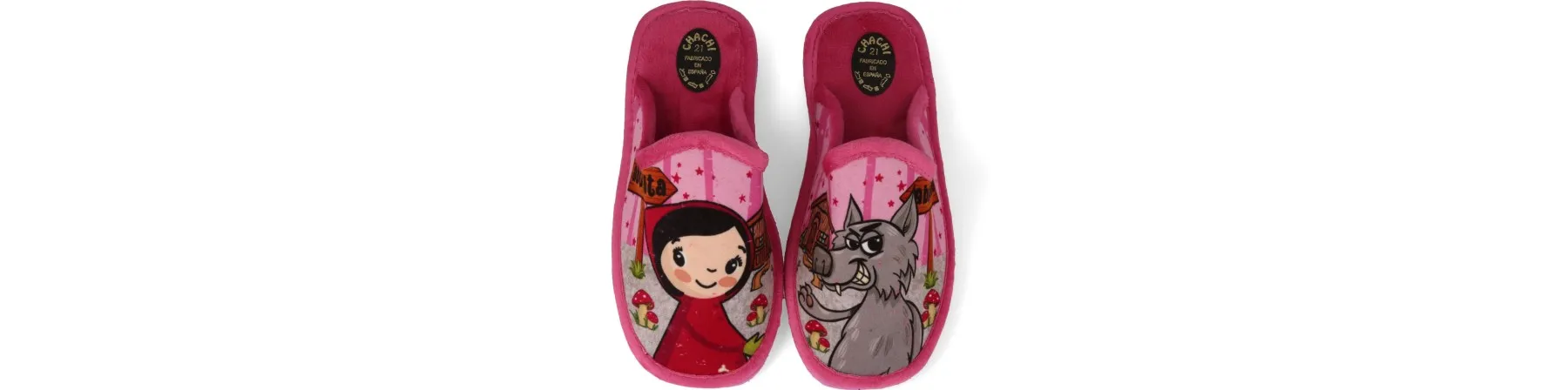 ZAPATILLAS DE CASA NIÑA MOD. CAPERUCITA