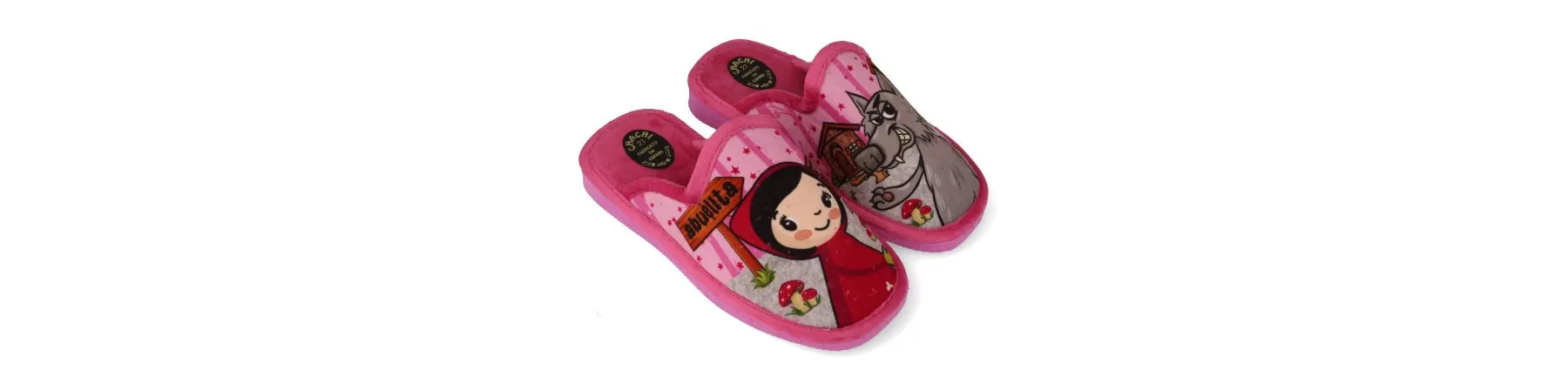 ZAPATILLAS DE CASA NIÑA MOD. CAPERUCITA
