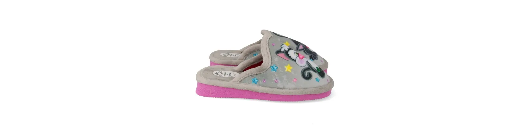 ZAPATILLAS DE CASA NIÑOS MOD. GATITOS