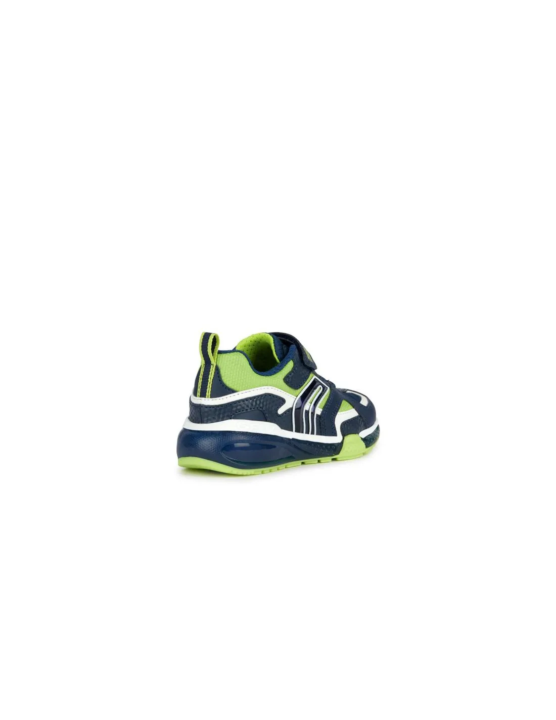 Zapatillas Geox Bayonyc Niño Navy/Amarillo