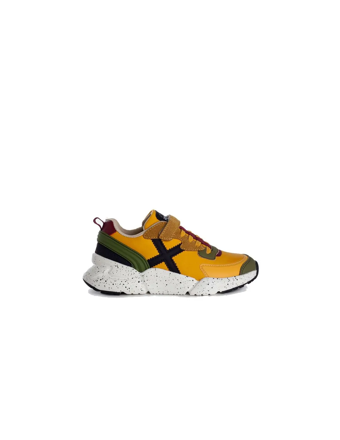 Zapatillas Munich Mini Track 49 amarillo Infantil