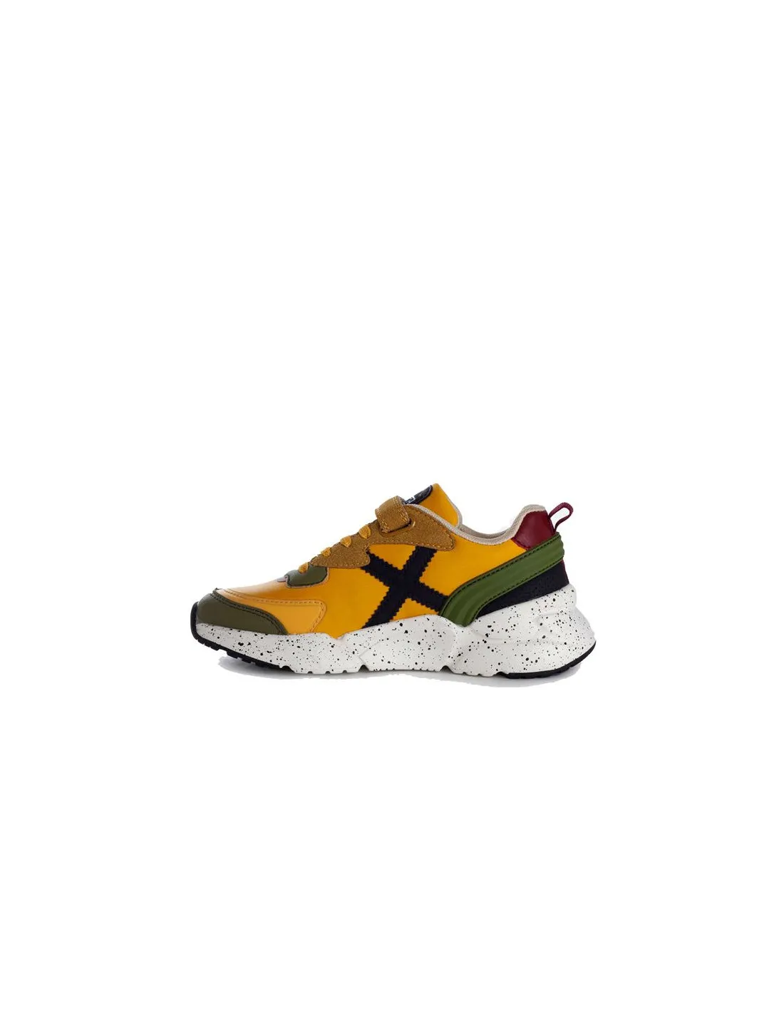Zapatillas Munich Mini Track 49 amarillo Infantil