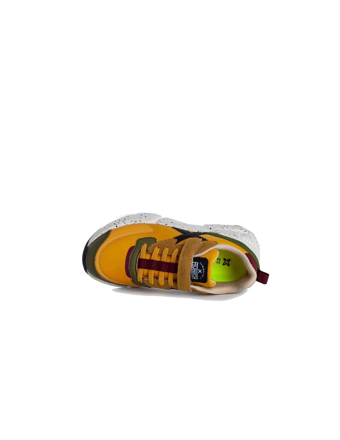 Zapatillas Munich Mini Track 49 amarillo Infantil