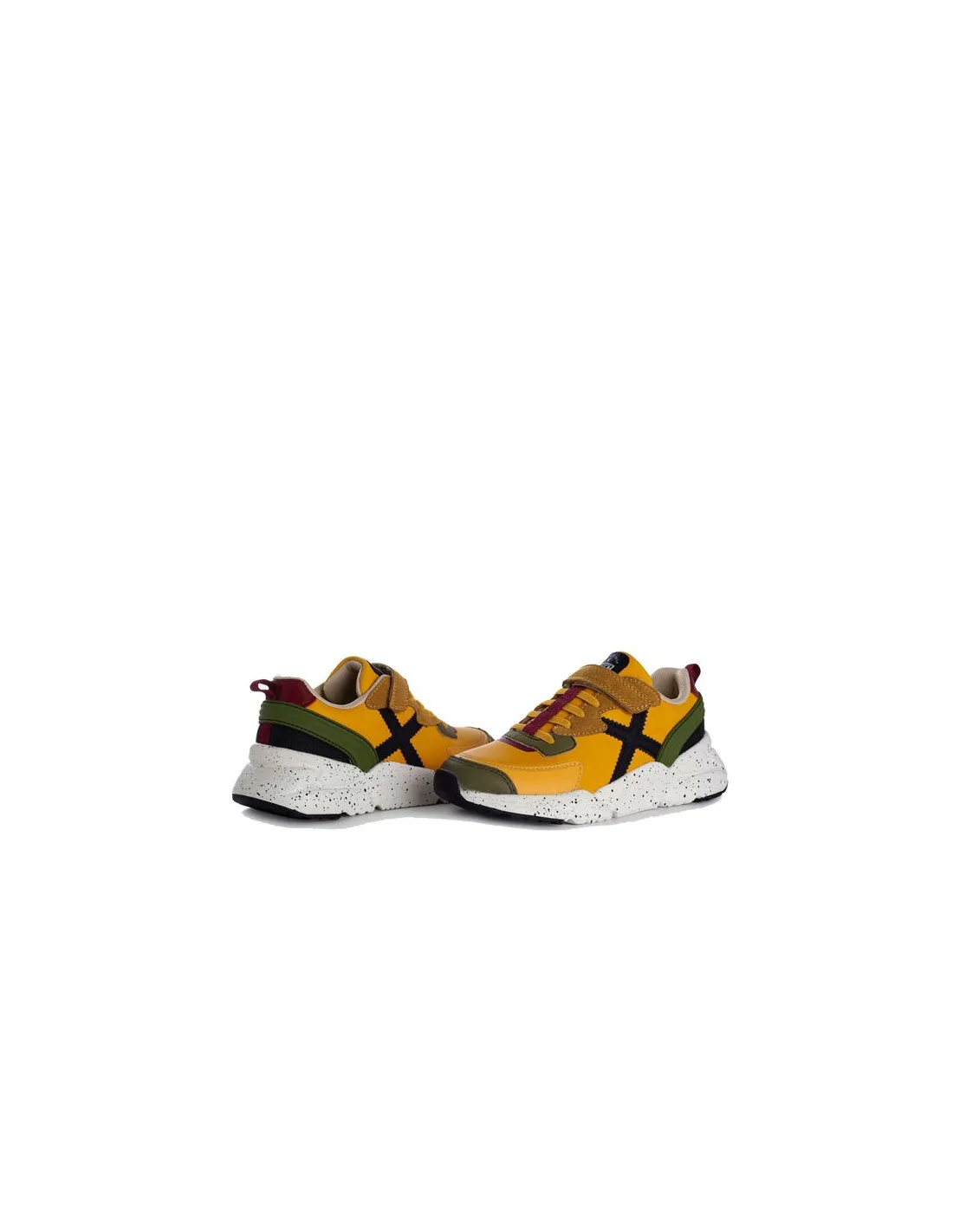 Zapatillas Munich Mini Track 49 amarillo Infantil