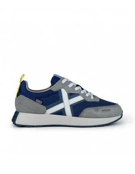 ZAPATILLAS MUNICH XEMINE 55 AZULES Y GRISES  ECOOL