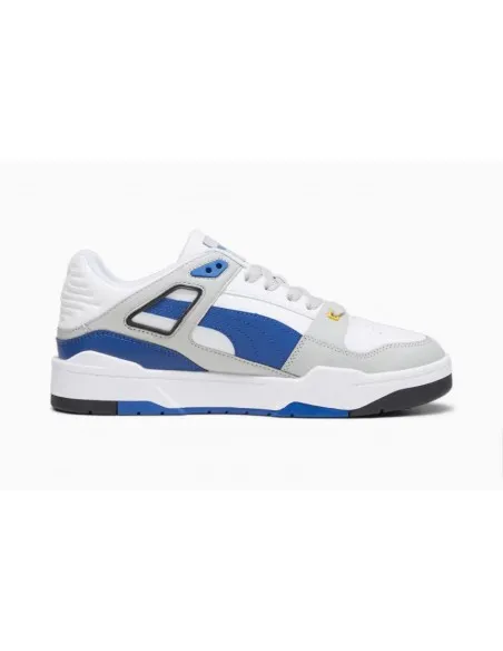 ZAPATILLAS PUMA AZULES Y BLANCAS  ECOOL