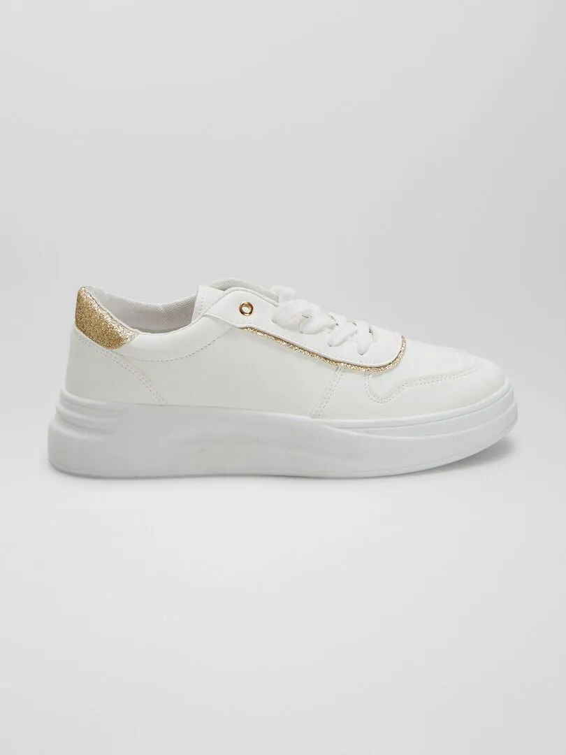 ZAPATILLAS SINTéTICAS  BLANCO