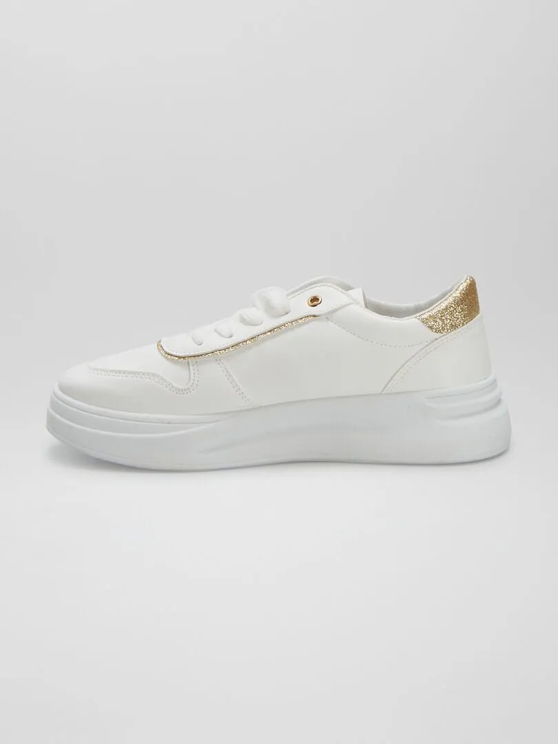 ZAPATILLAS SINTéTICAS  BLANCO