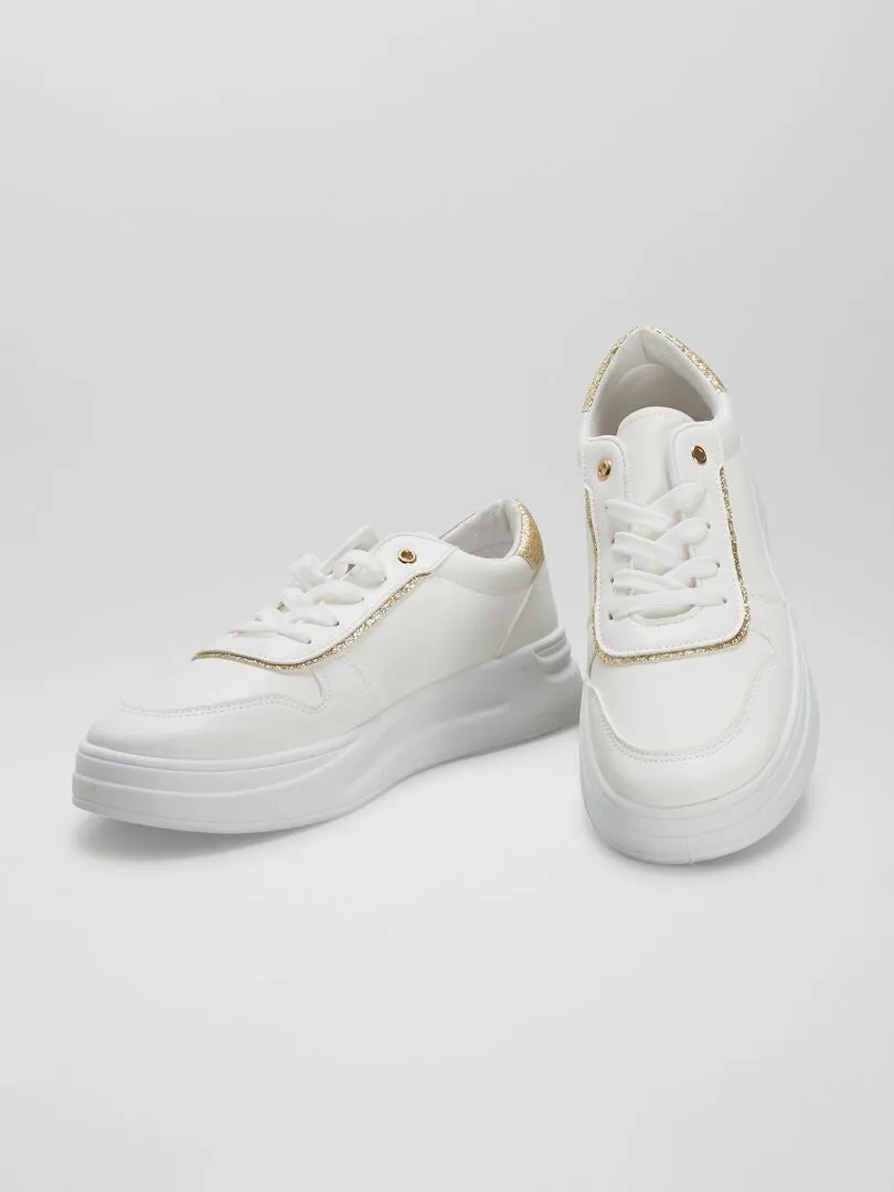 ZAPATILLAS SINTéTICAS  BLANCO