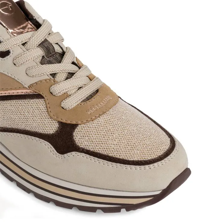 Zapatillas Tamaris 23706 Beig/Chocolate