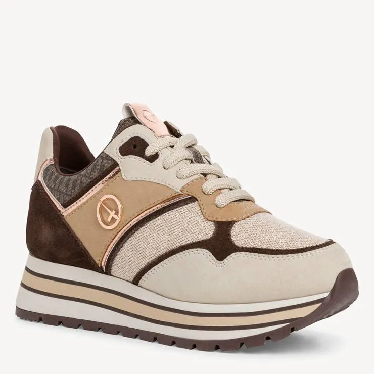Zapatillas Tamaris 23706 Beig/Chocolate