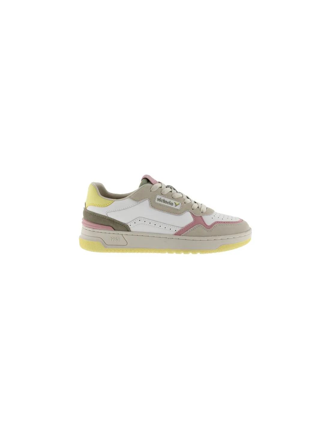 ZAPATILLAS VICTORIA C80  CASUAL PATCH MEN  WOMEN AMARILLO MUJER