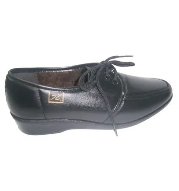 Zapato cómodo de cordones Doctor Cutillas en negro